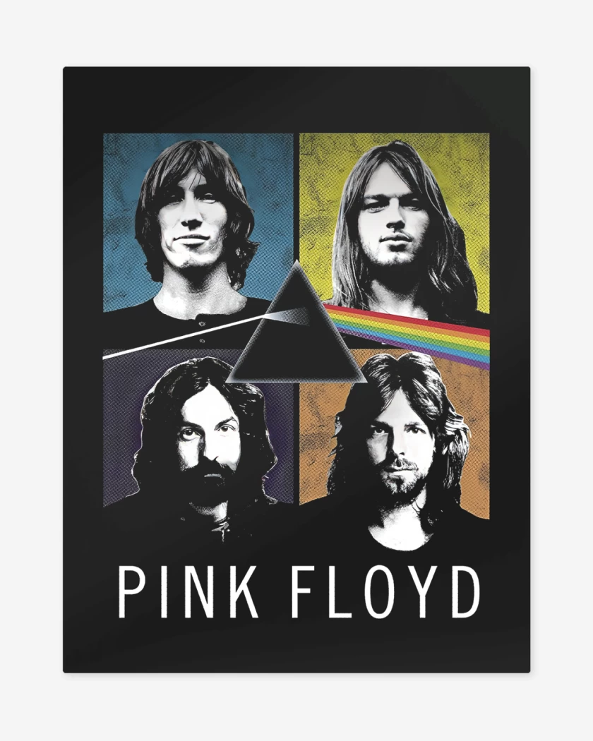 Print metalico Dark Side of the Floyd