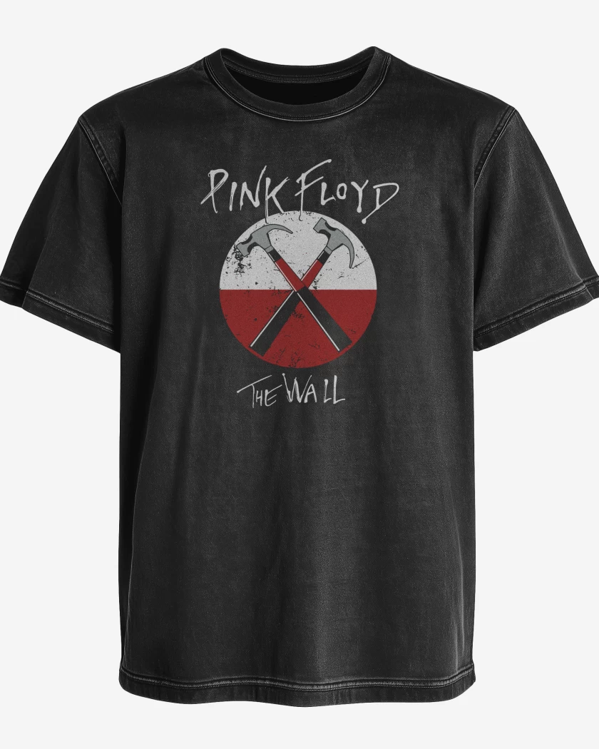 Polera desgastada Pink Floyd The Wall