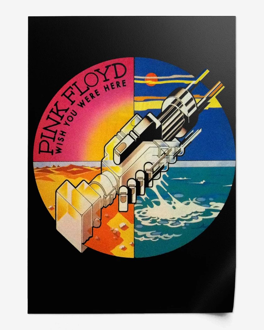 Print Pink Floyd Wish You