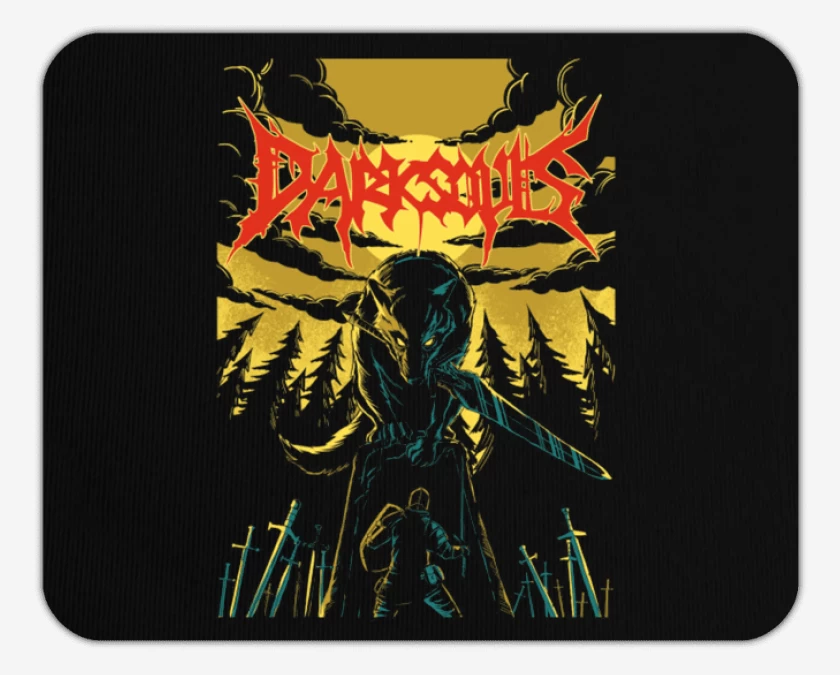 Mousepad Negro de Ds