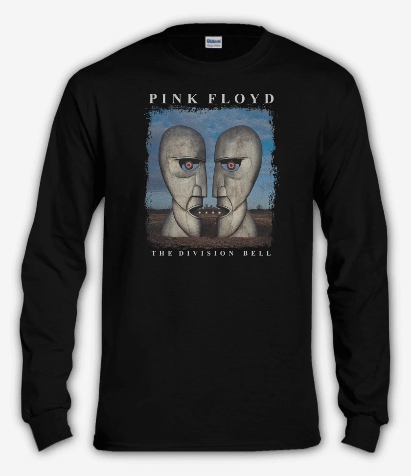 Polera manga larga Negro de Pink Floyd The Division Bell