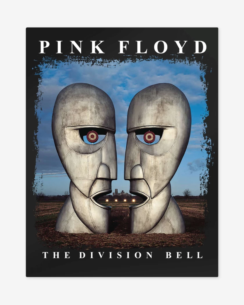 Print metalico Pink Floyd The Division Bell