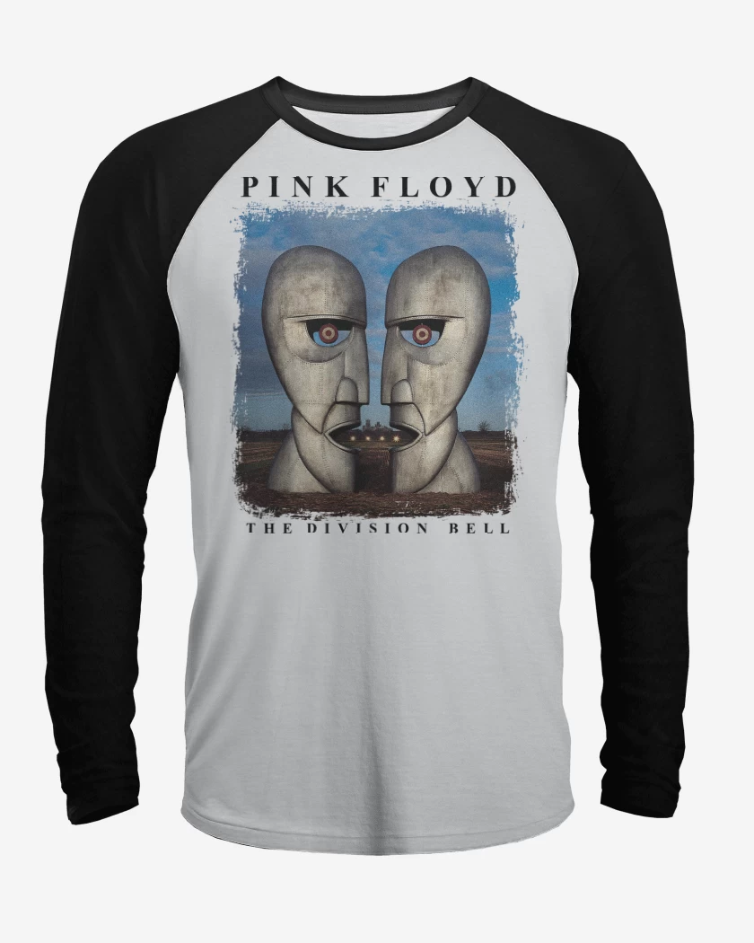 Polera Raglan Pink Floyd The Division Bell N