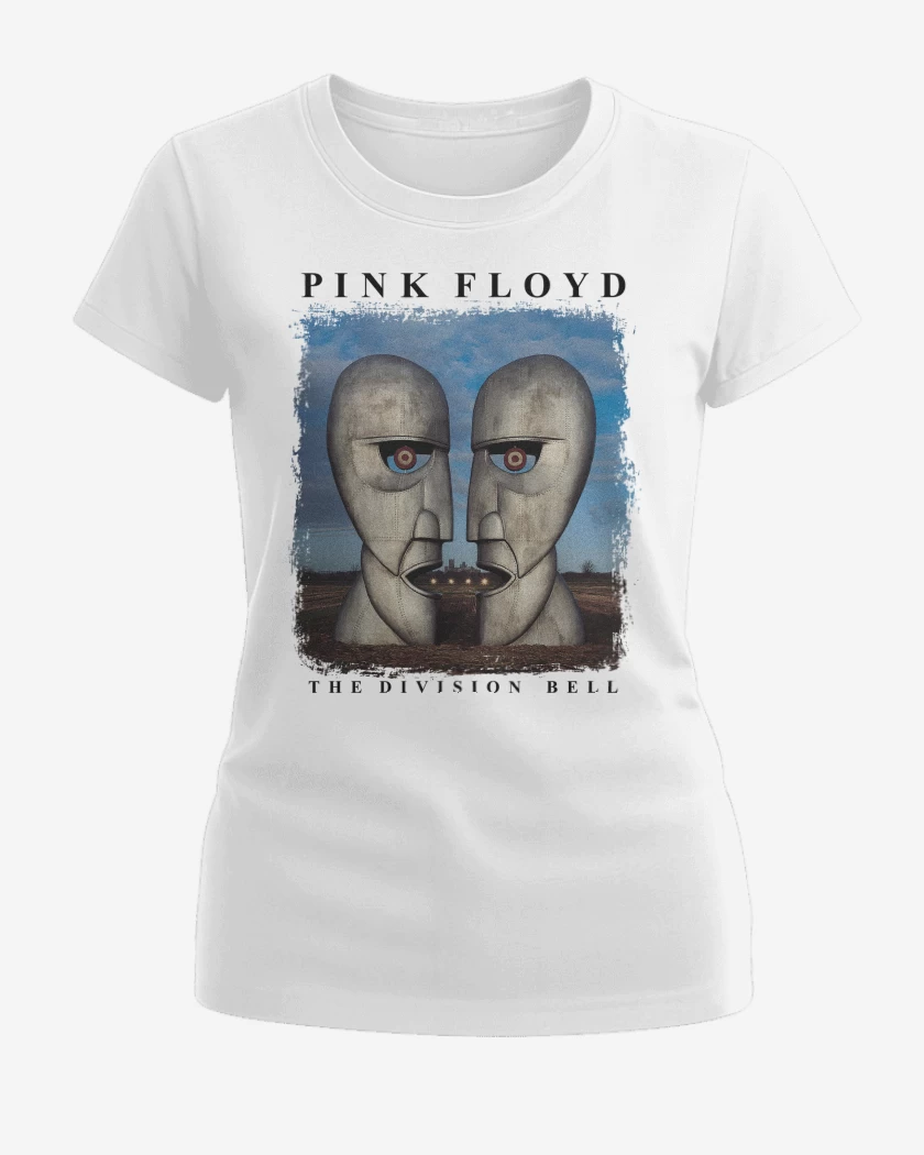 Polera de Mujer Blanco de Pink Floyd The Division Bell N