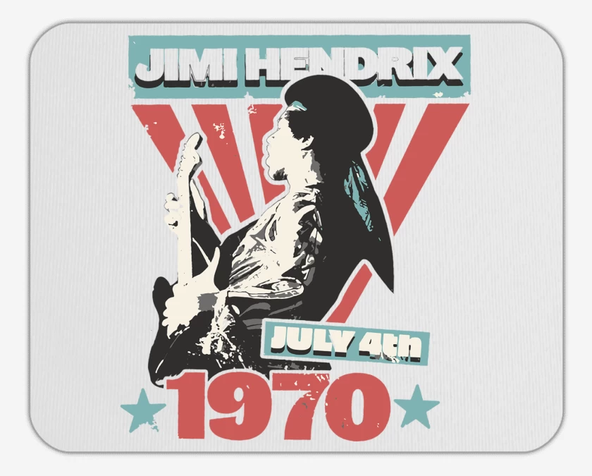 Mousepad Jimi Hendrix 1970