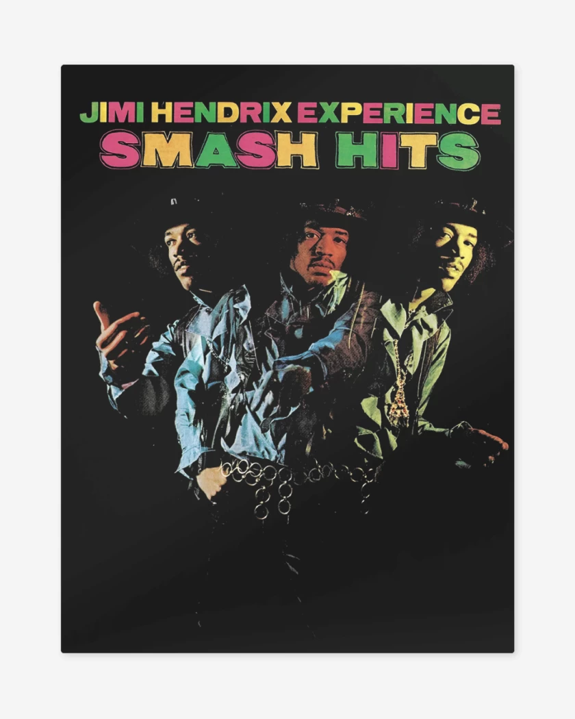 Print metalico Jimi Hendrix Smash Hits