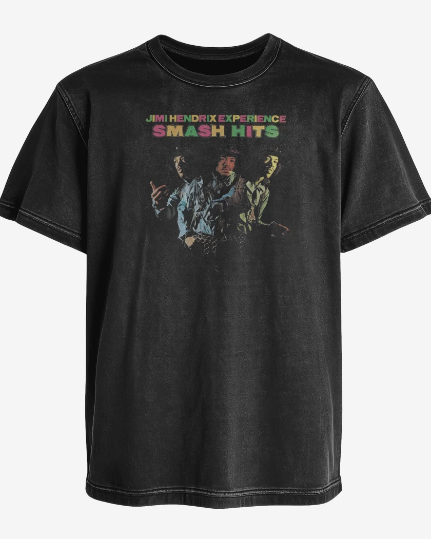 Polera desgastada Jimi Hendrix Smash Hits