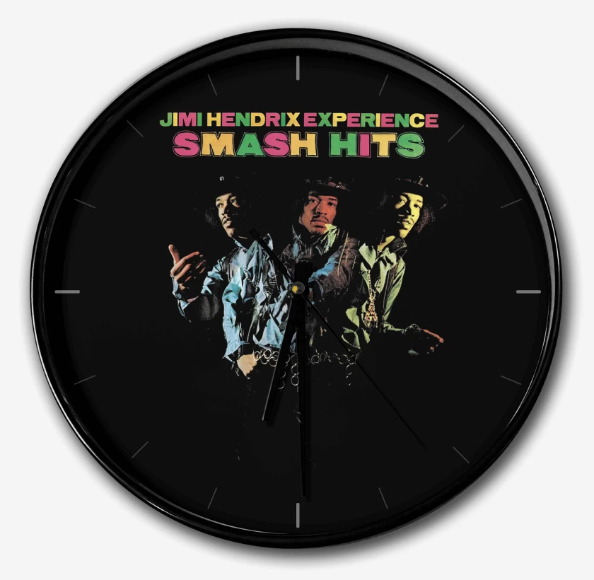 Reloj Negro de Jimi Hendrix Smash Hits