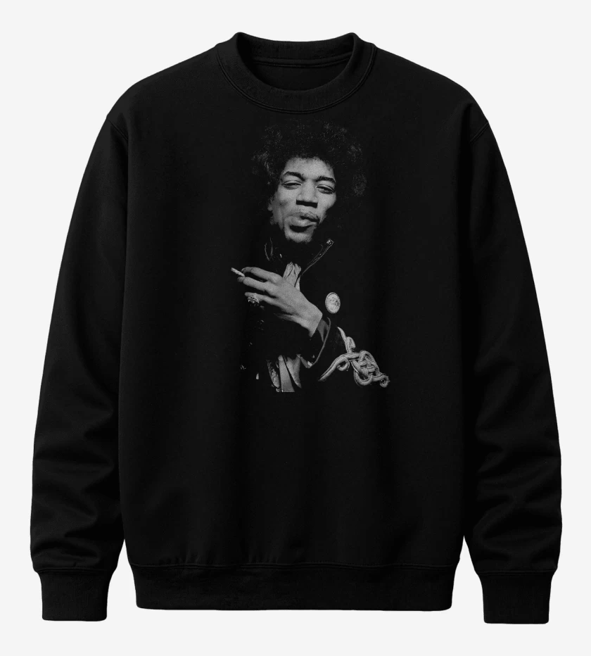 Poleron polo Jimi Hendrix Smoking