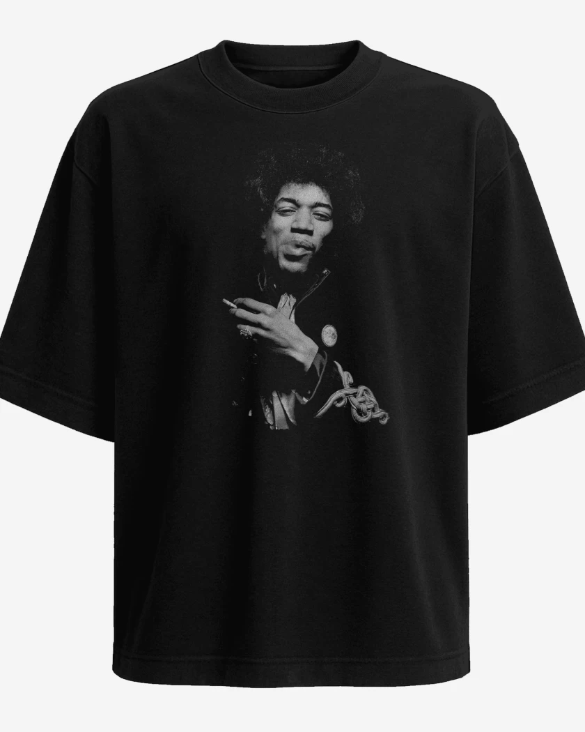 Polera Oversize Jimi Hendrix Smoking