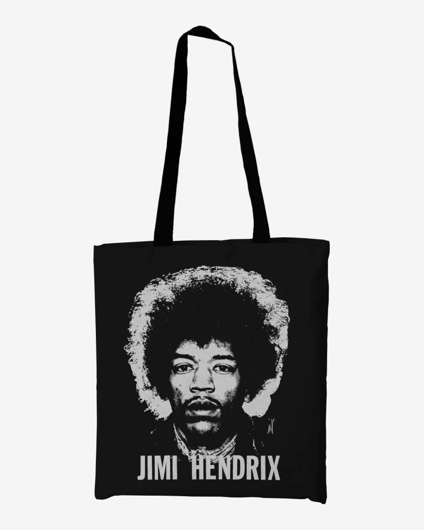 Totebag Negro de Jimi Hendrix Hendrix