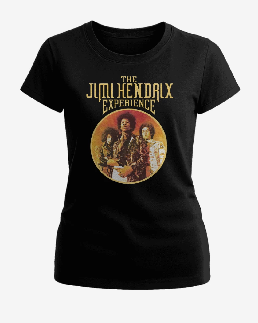 Polera de Mujer Negro de Jimi Hendrix Experience