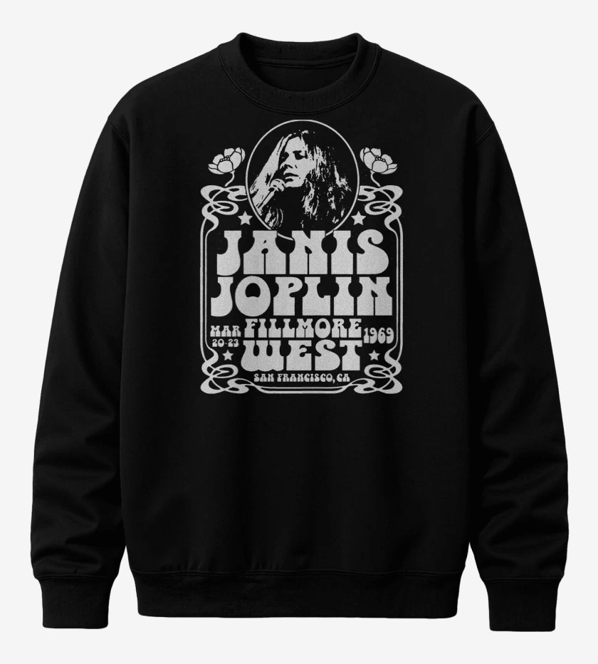 Poleron polo Janis Joplin Fillmore West