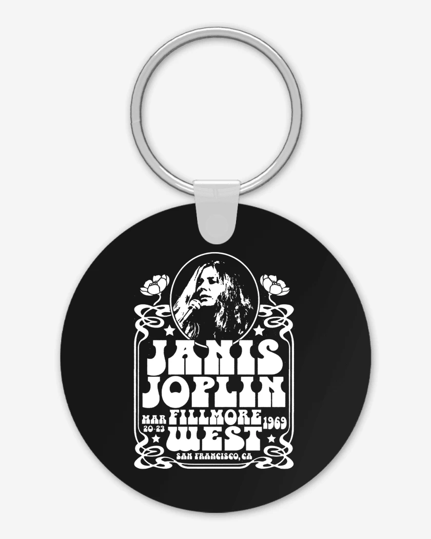 Llavero Janis Joplin Fillmore West
