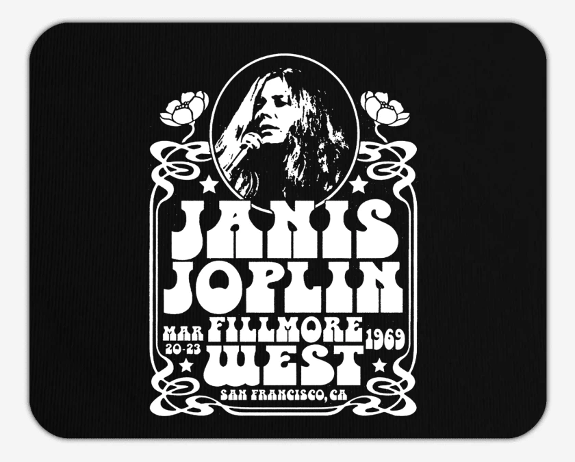 Mousepad Janis Joplin Fillmore West