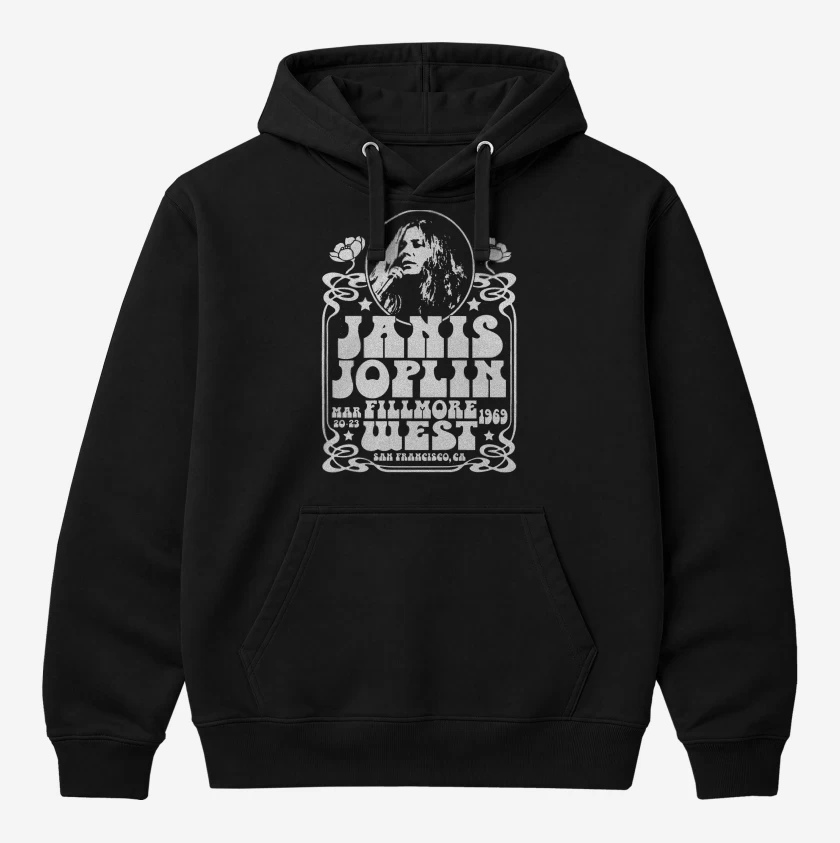 Polerón Canguro Janis Joplin Fillmore West