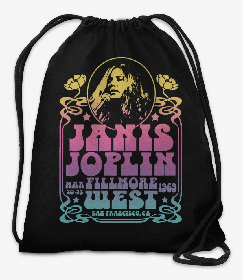 Mochila Janis Joplin Fillmore West Color