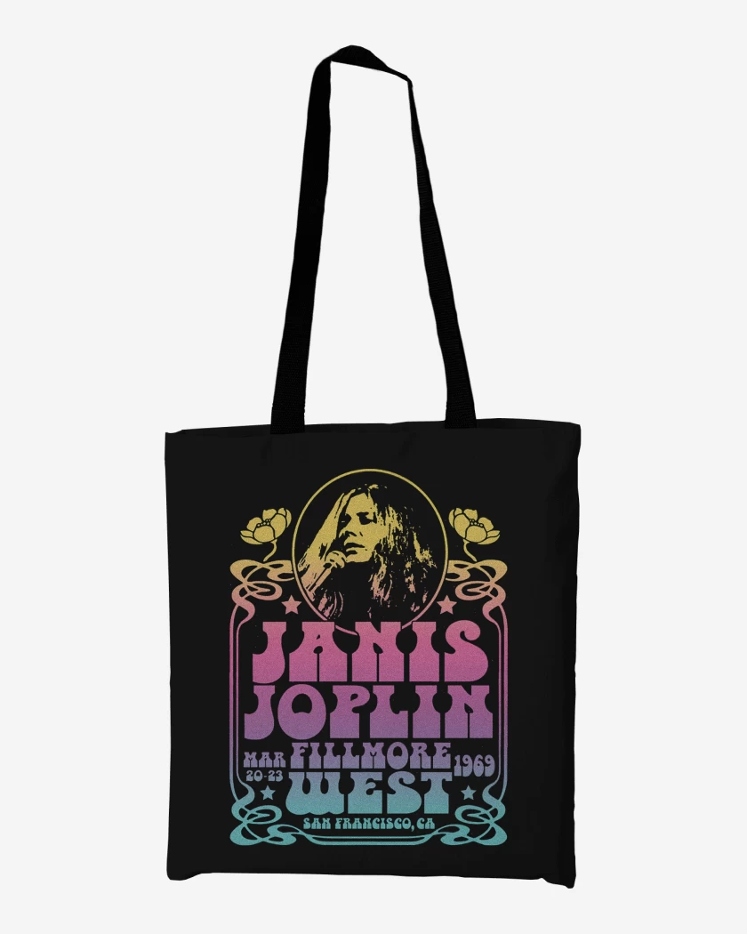 Totebag Janis Joplin Fillmore West Color