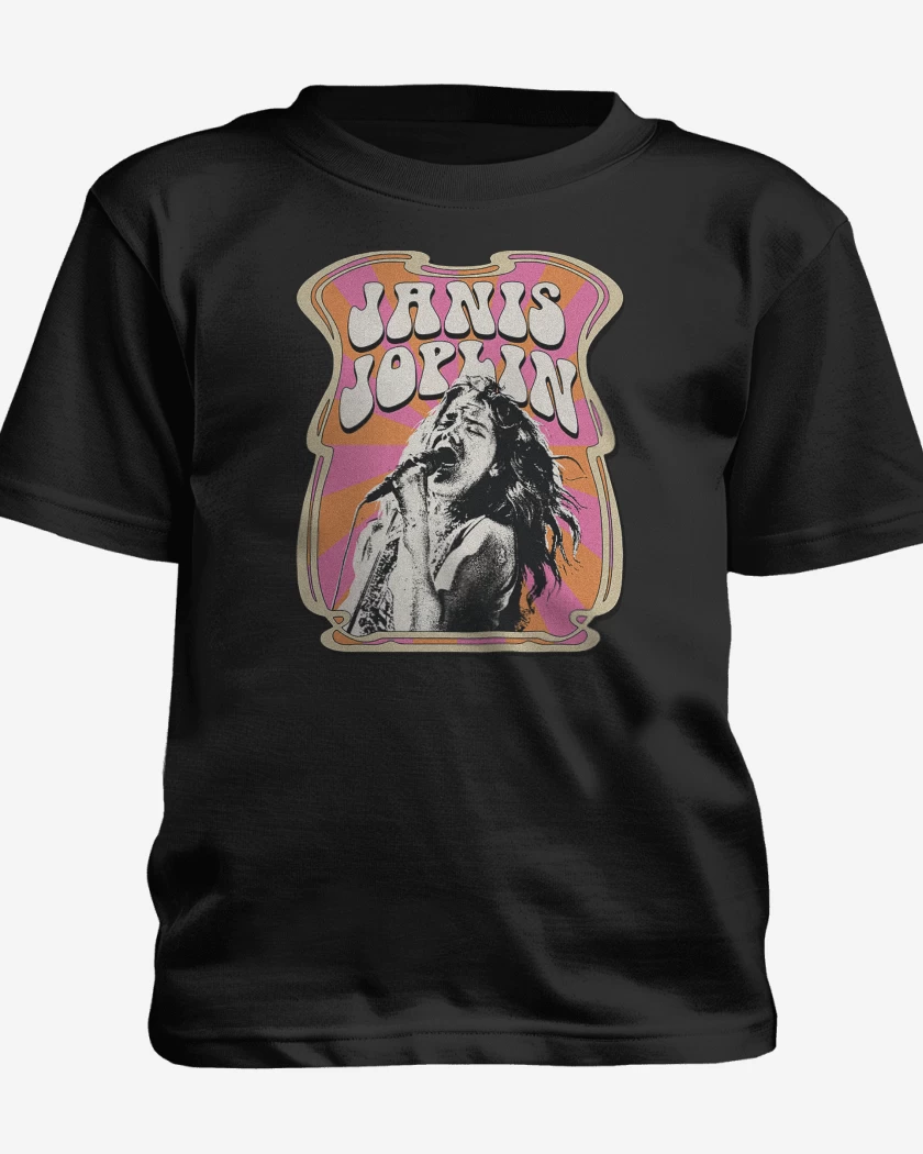 Polera de niño Janis Joplin Hippie