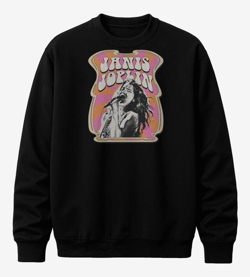 Poleron polo Janis Joplin Hippie