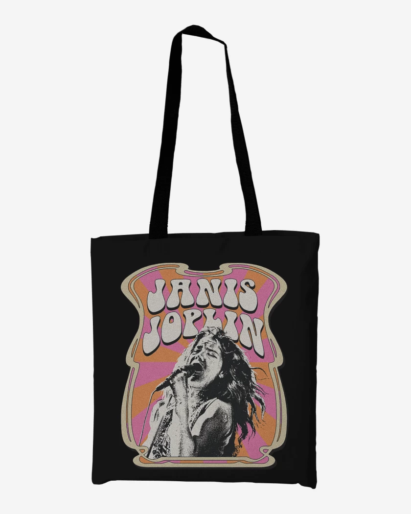 Totebag Janis Joplin Hippie