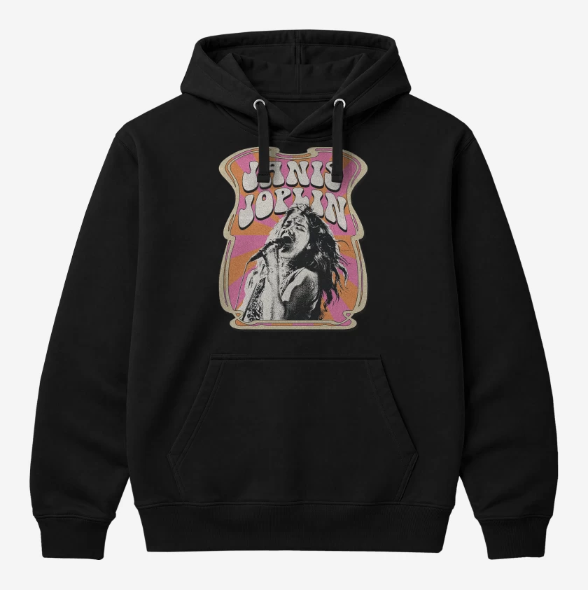 Polerón Canguro Janis Joplin Hippie