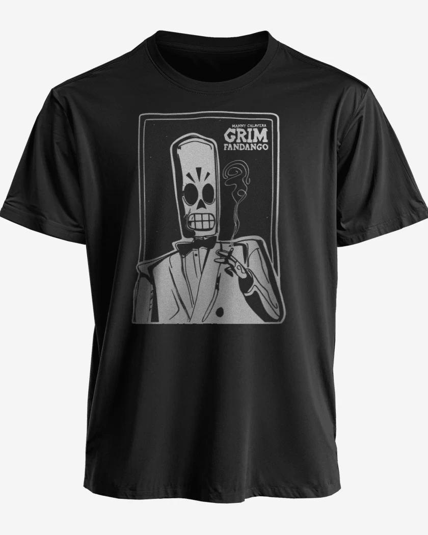 Polera Grim Fandango - Manny Calavera