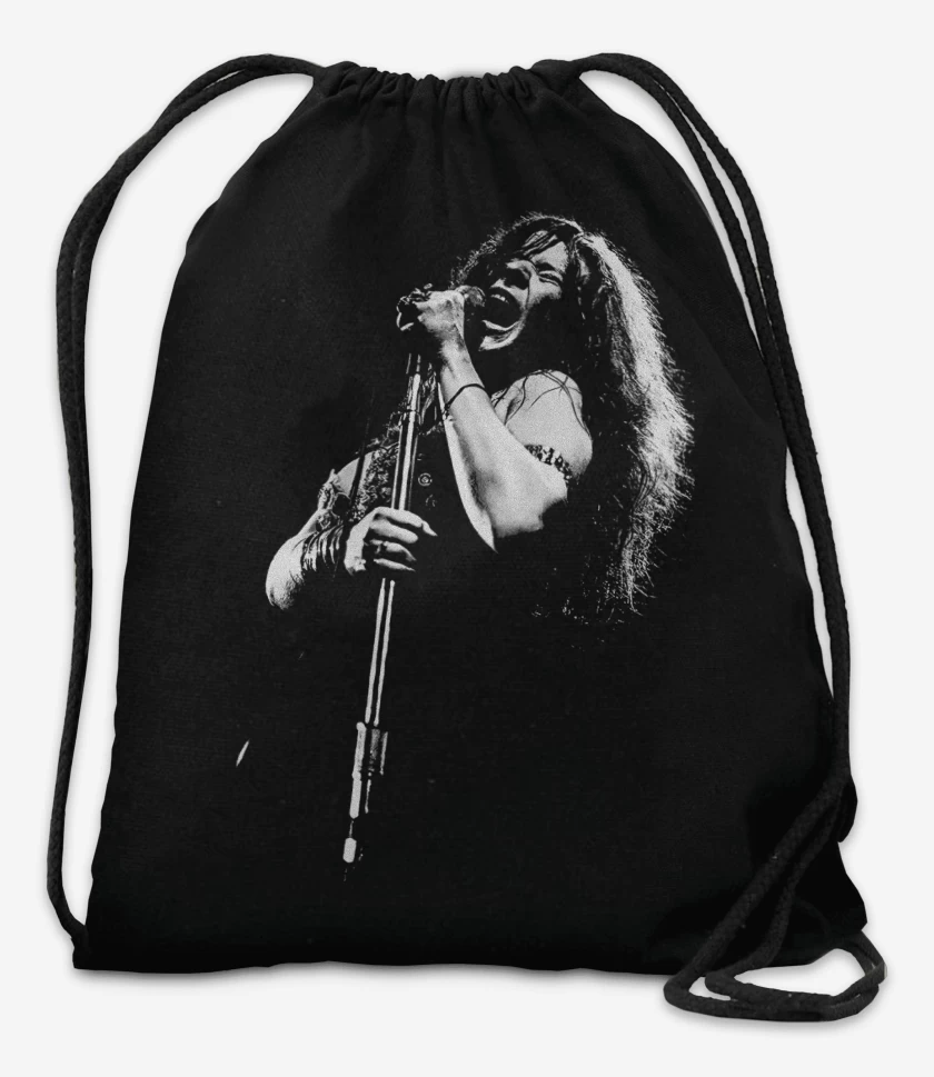 Mochila Negro de Janis Joplin