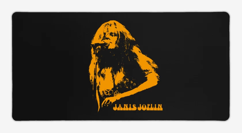 Mouse pad Gamer Janis Joplin Cantando