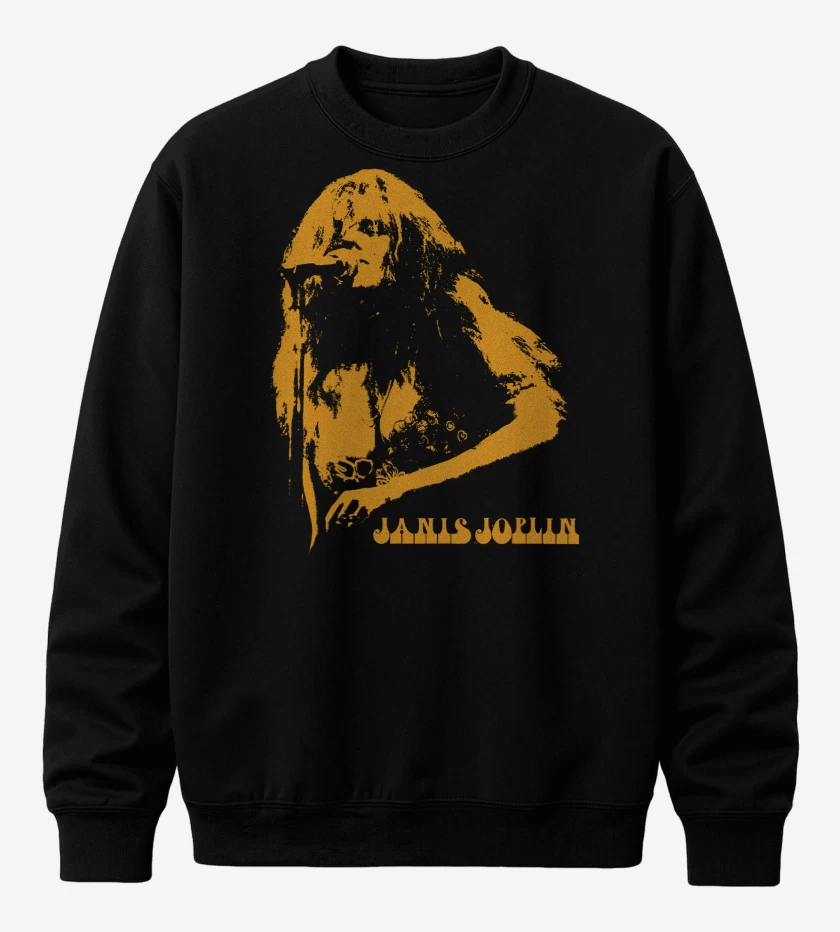 Poleron polo Janis Joplin Cantando