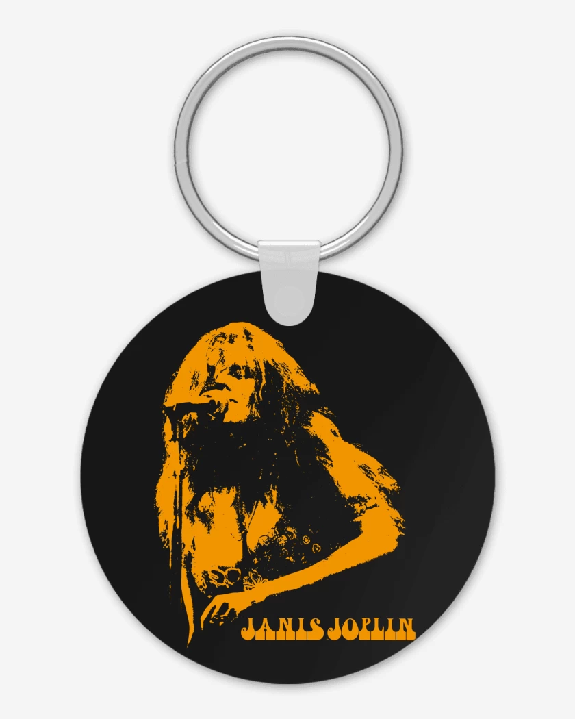 Llavero Janis Joplin Cantando