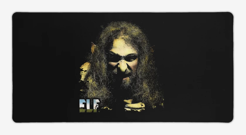 Mouse pad Gamer Negro de Elf 