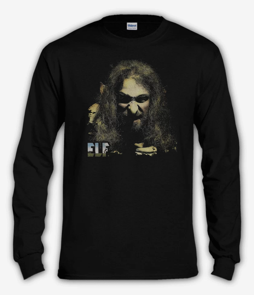 Polera manga larga Negro de Elf 