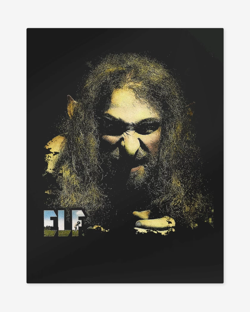 Print metalico Negro de Elf 