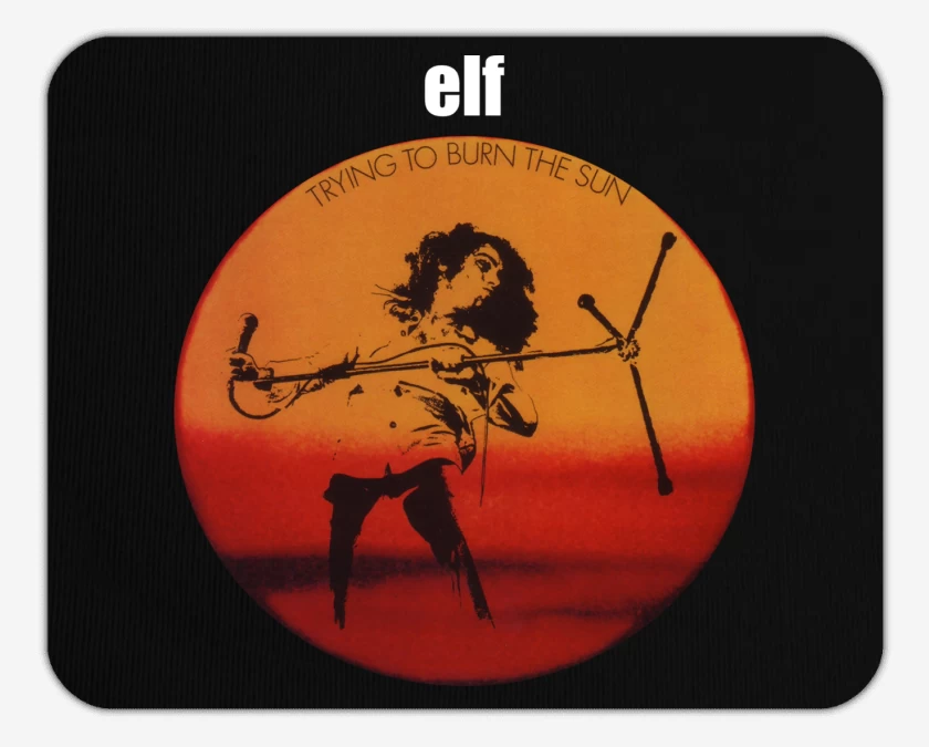 Mousepad Elf Trying to Burn the Sun