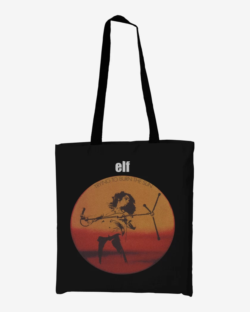 Totebag Elf Trying to Burn the Sun