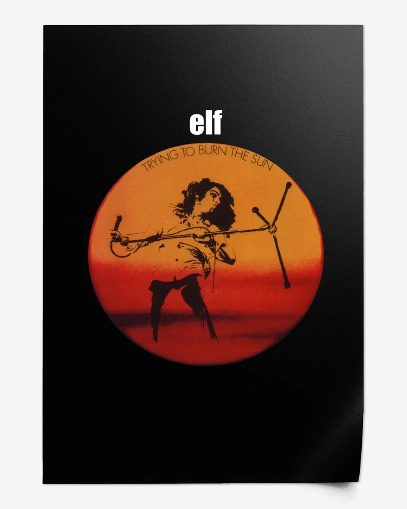 Print Elf Trying to Burn the Sun