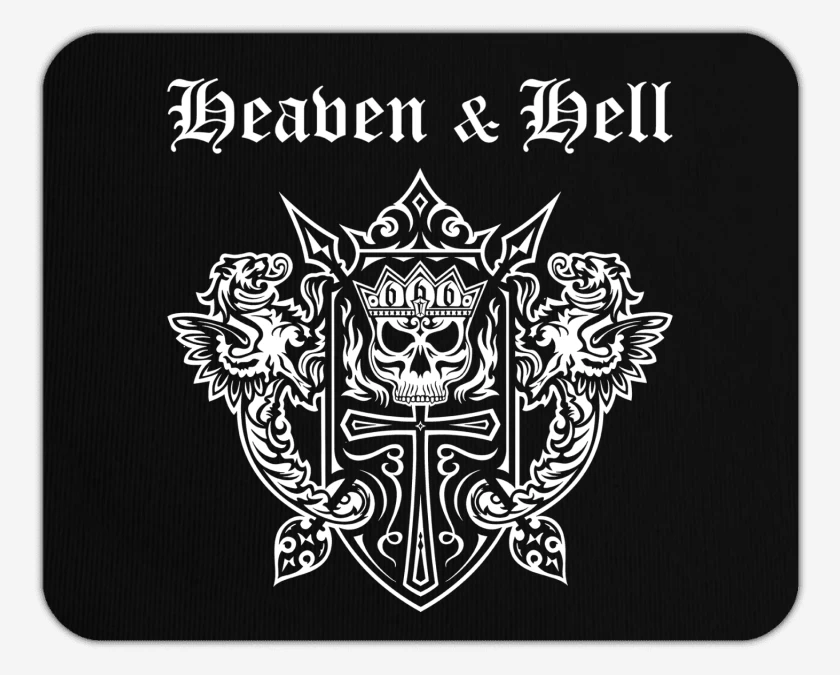 Mousepad Heaven & Hell Logo B