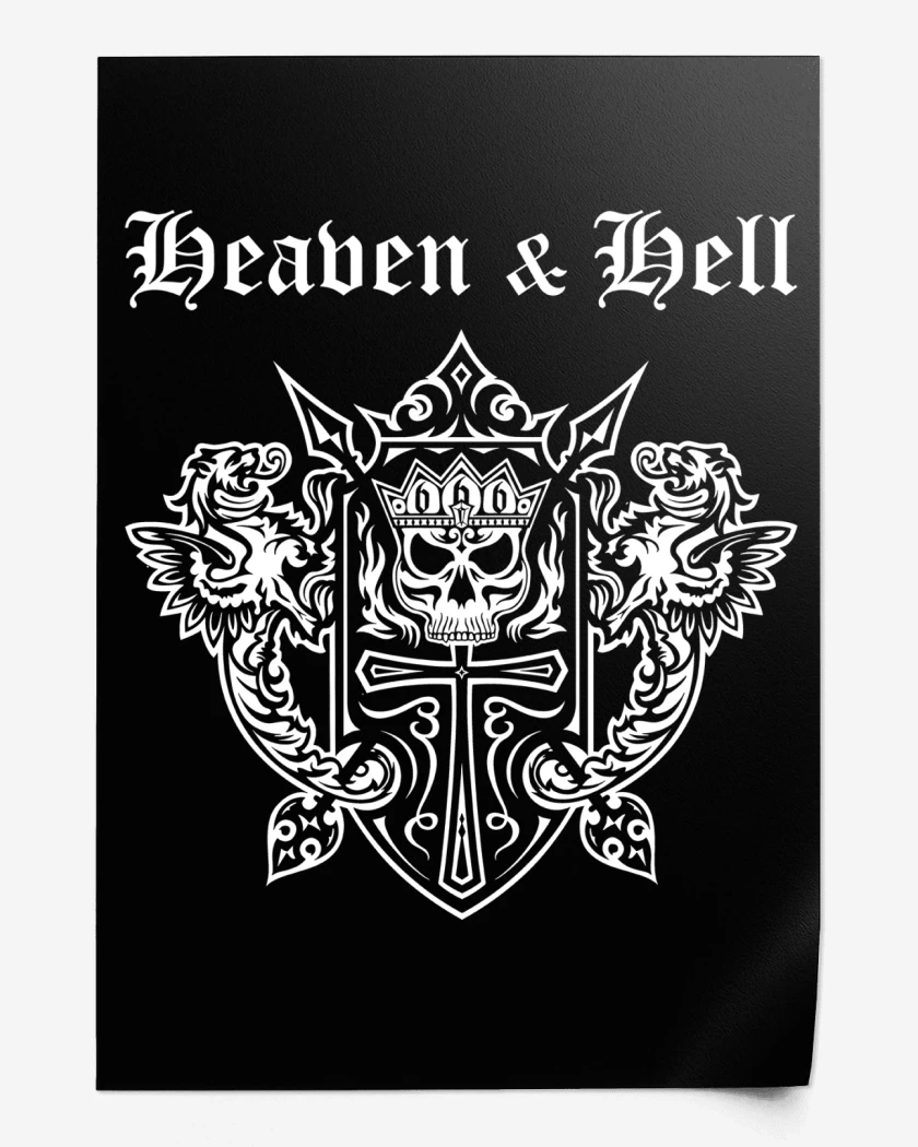 Print Heaven & Hell Logo B