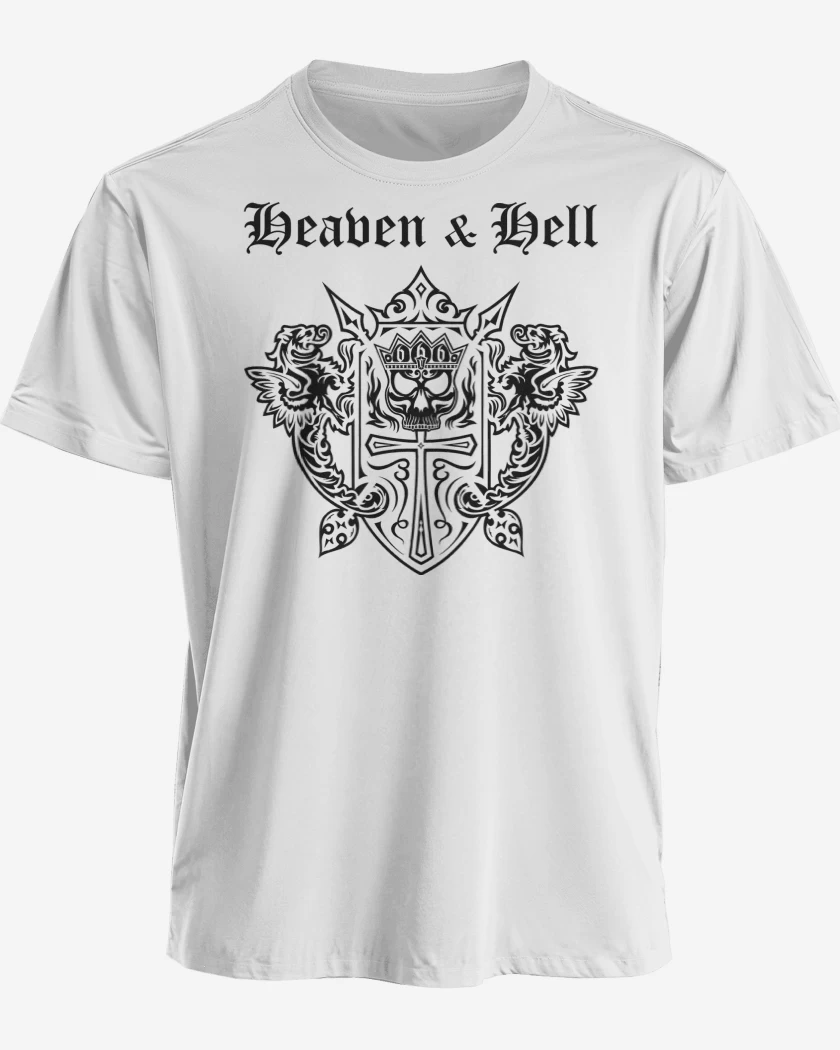 Polera Heaven & Hell Logo N