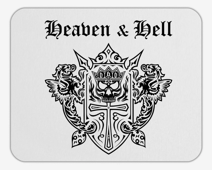Mousepad Heaven & Hell Logo N