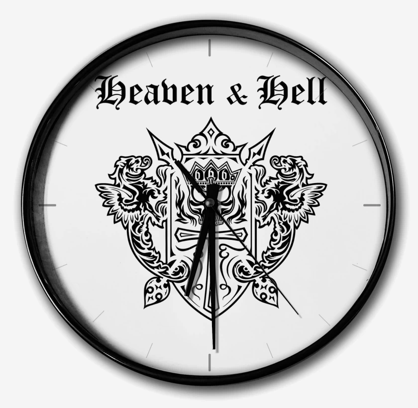Reloj Blanco de Heaven & Hell Logo N