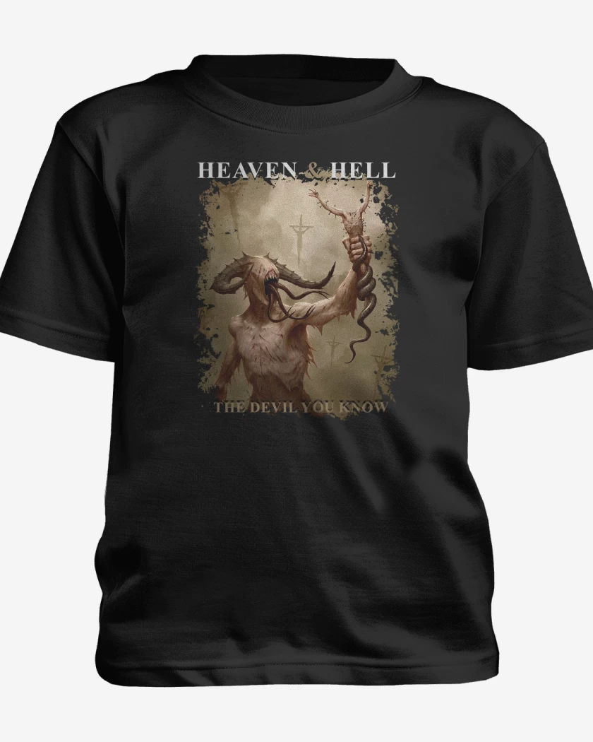 Polera de niño Negro de Heaven & Hell The Devil You Know