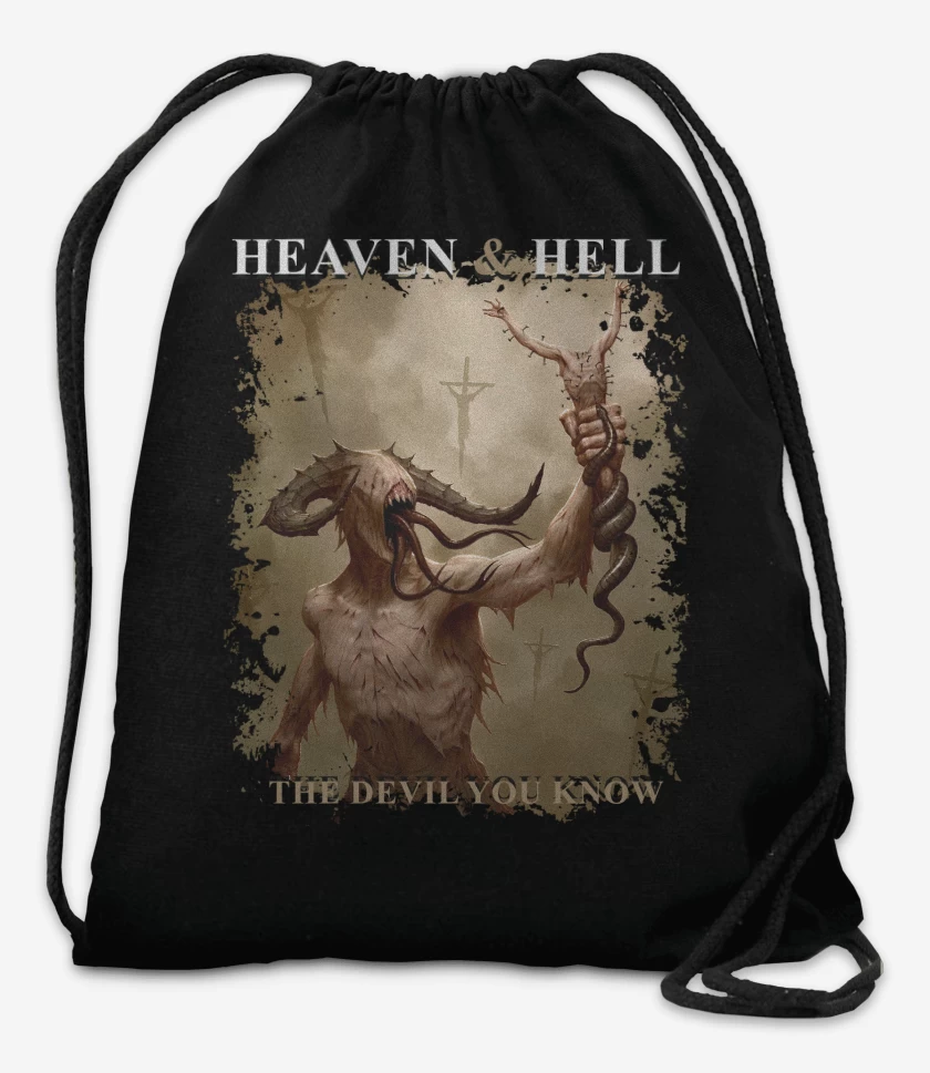 Mochila Negro de Heaven & Hell The Devil You Know