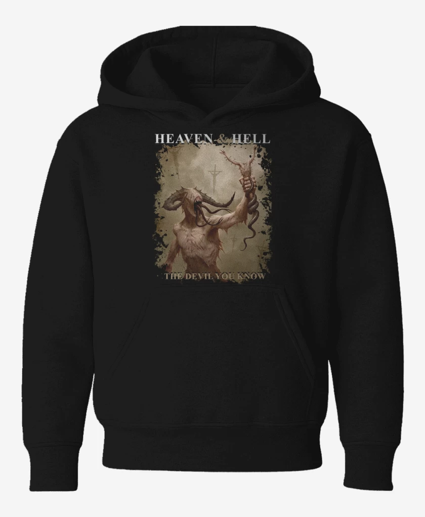 Poleron de niño Negro de Heaven & Hell The Devil You Know