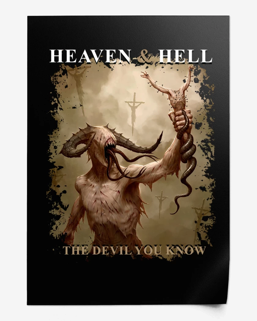 Print Heaven & Hell The Devil You Know