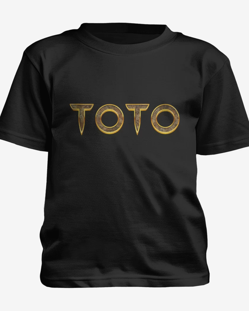 Polera de niño Negro de Toto Logo