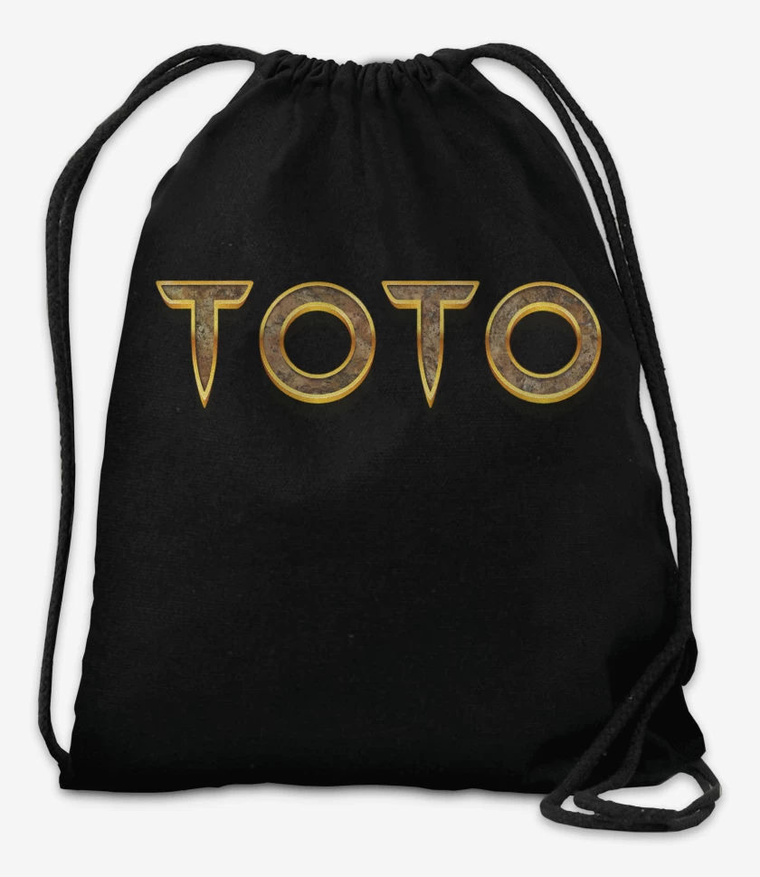 Mochila Negro de Toto Logo