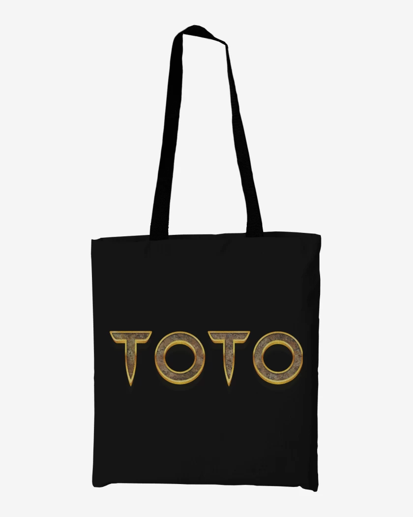 Totebag Negro de Toto Logo