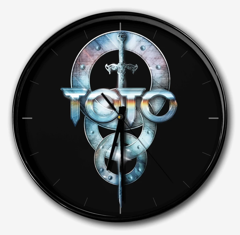 Reloj Negro de Toto Logo II